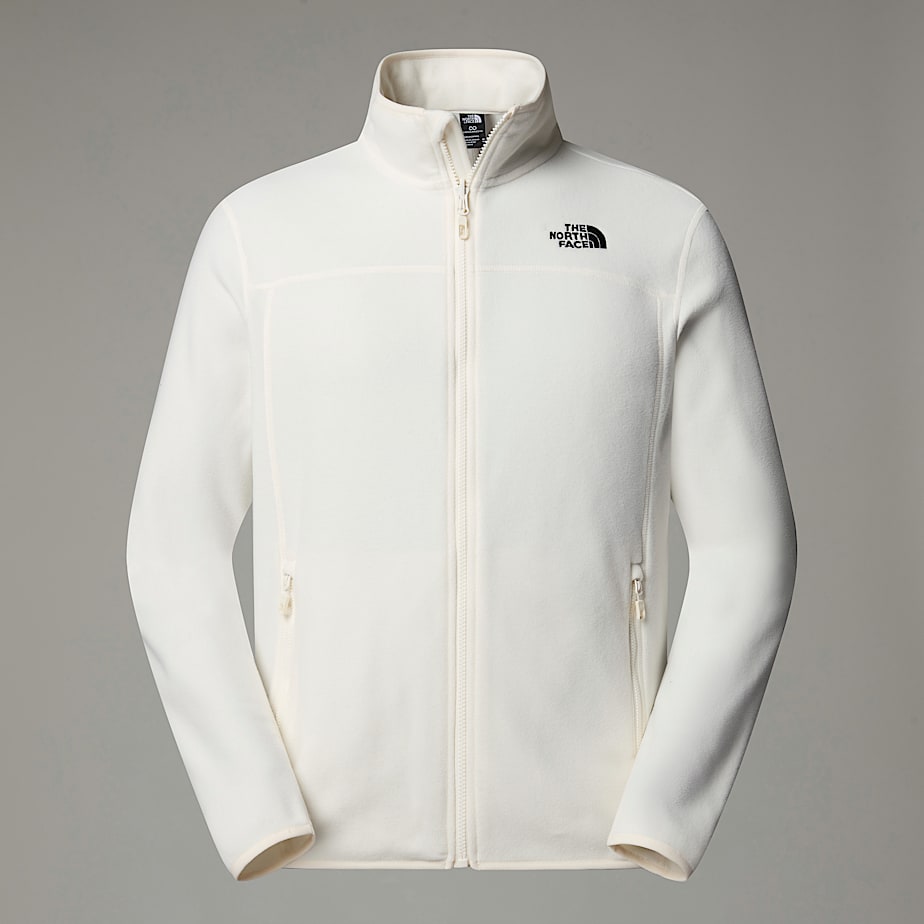 The North Face 100 Glacier Full-Zip Fleecejackor Herr Vita | NF0A15B3U