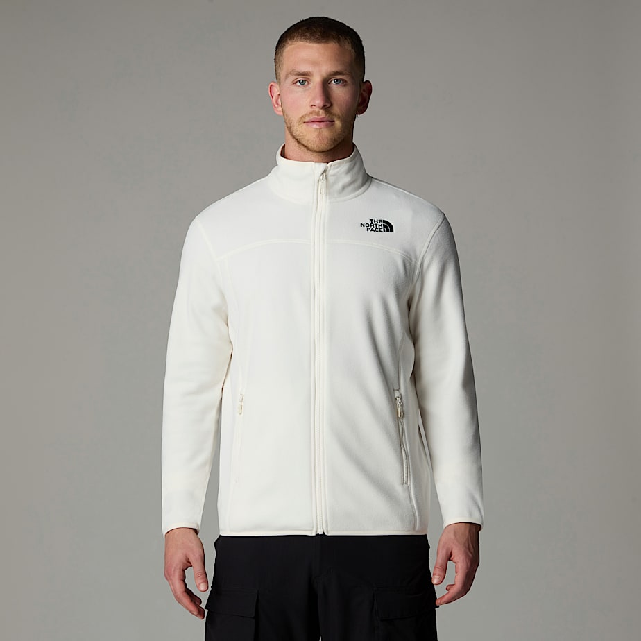 The North Face 100 Glacier Full-Zip Fleecejackor Herr Vita | NF0A15B3U