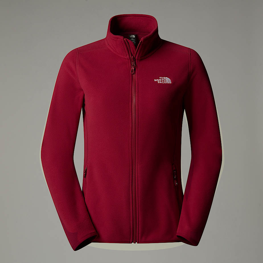 The North Face 100 Glacier Full-Zip Fleecejackor Dam Röda | NF0A75C1G
