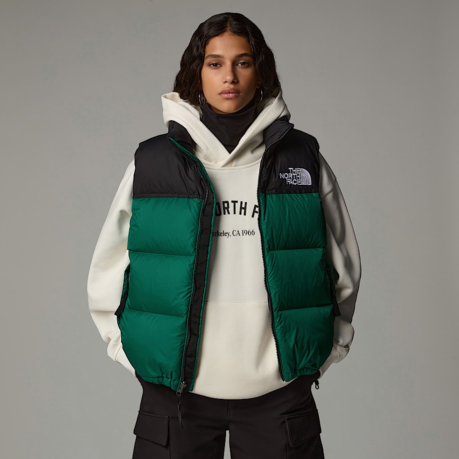 The North Face 1996 Retro Nuptse Dunväst Dam Gröna | NF0A38W0A