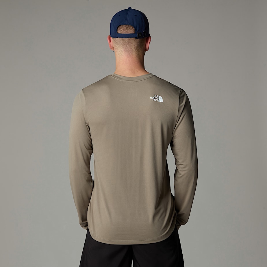 The North Face 247 Long-Sleeve T-shirt Herr Beige | NF0A47K3Q