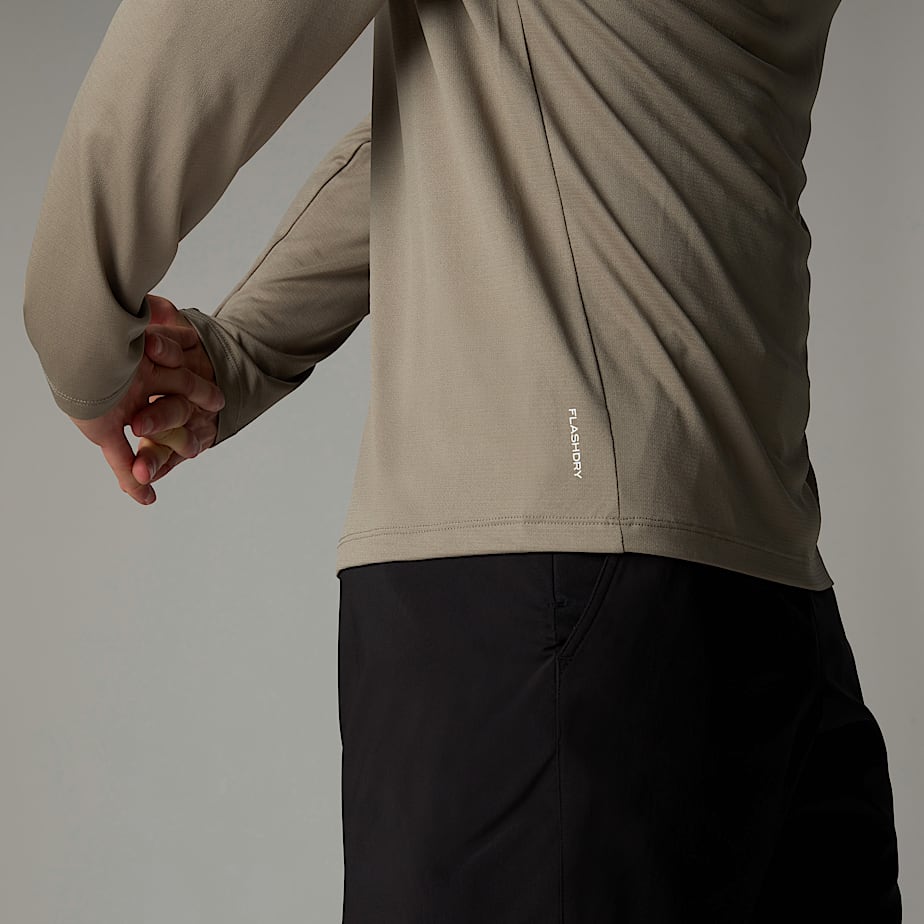 The North Face 247 Long-Sleeve T-shirt Herr Beige | NF0A47K3Q