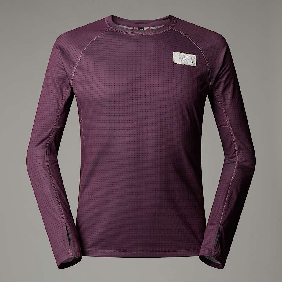 The North Face A68-a Circular DotKnit Underställströja Herr Lila | NF0A08H2Q