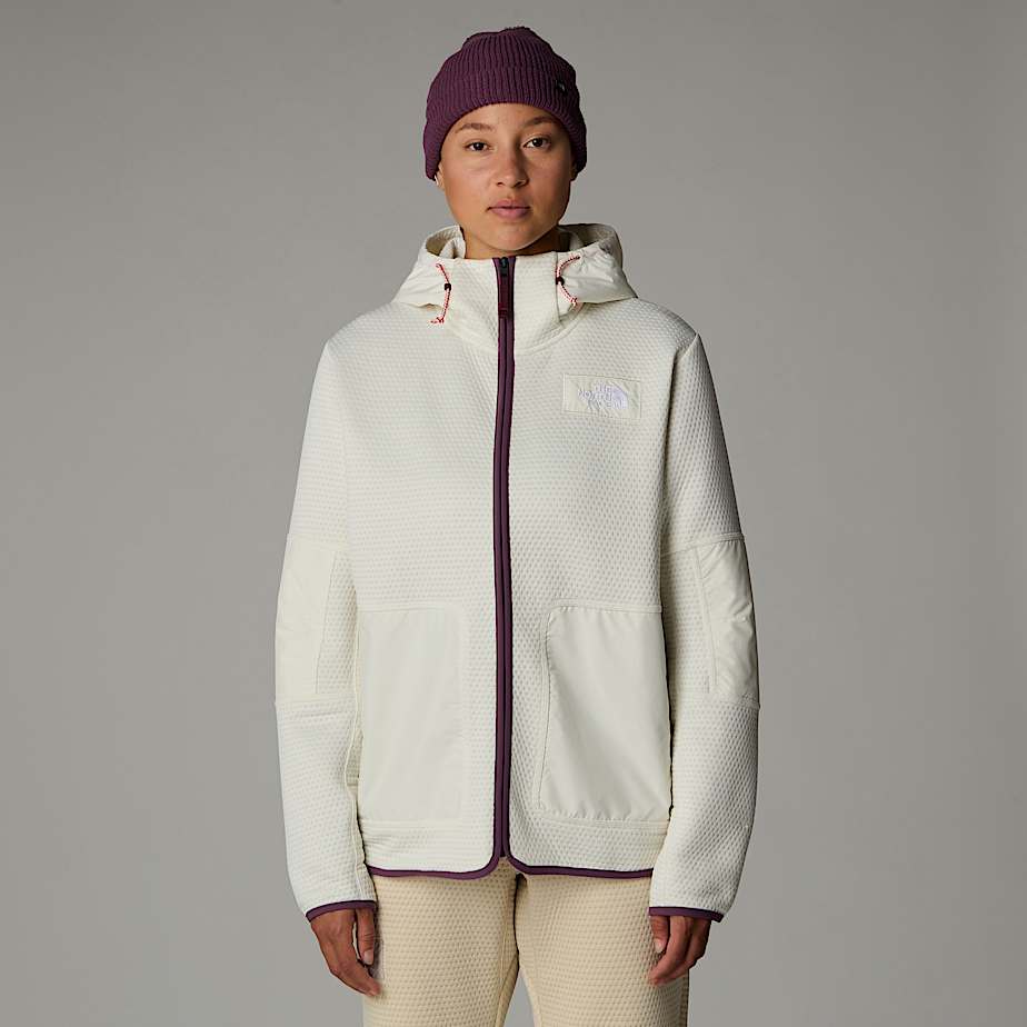 The North Face A68-a DotKnit Thermal Hooded Jackor Herr Vita | NF0A39A0Z