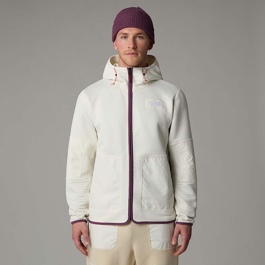 The North Face A68-a DotKnit Thermal Hooded Jackor Herr Vita | NF0A39A0Z