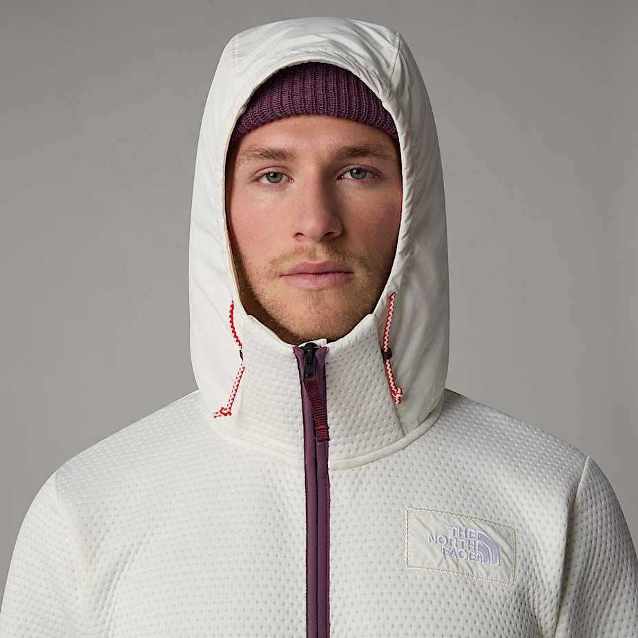 The North Face A68-a DotKnit Thermal Hooded Jackor Herr Vita | NF0A39A0Z