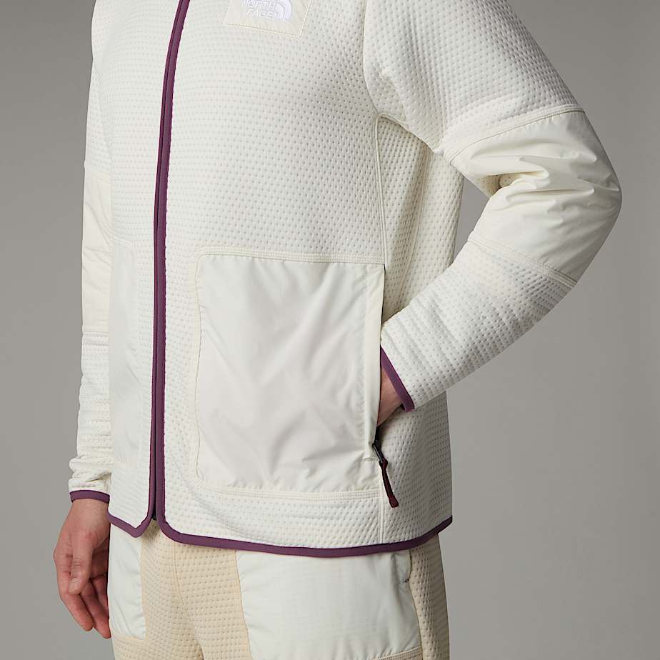 The North Face A68-a DotKnit Thermal Hooded Jackor Herr Vita | NF0A39A0Z