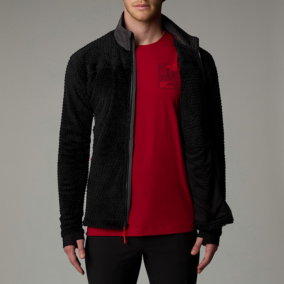 The North Face Alpedge Polartec® High Loft™ Fleecejackor Herr Svarta | NF0A30U8T