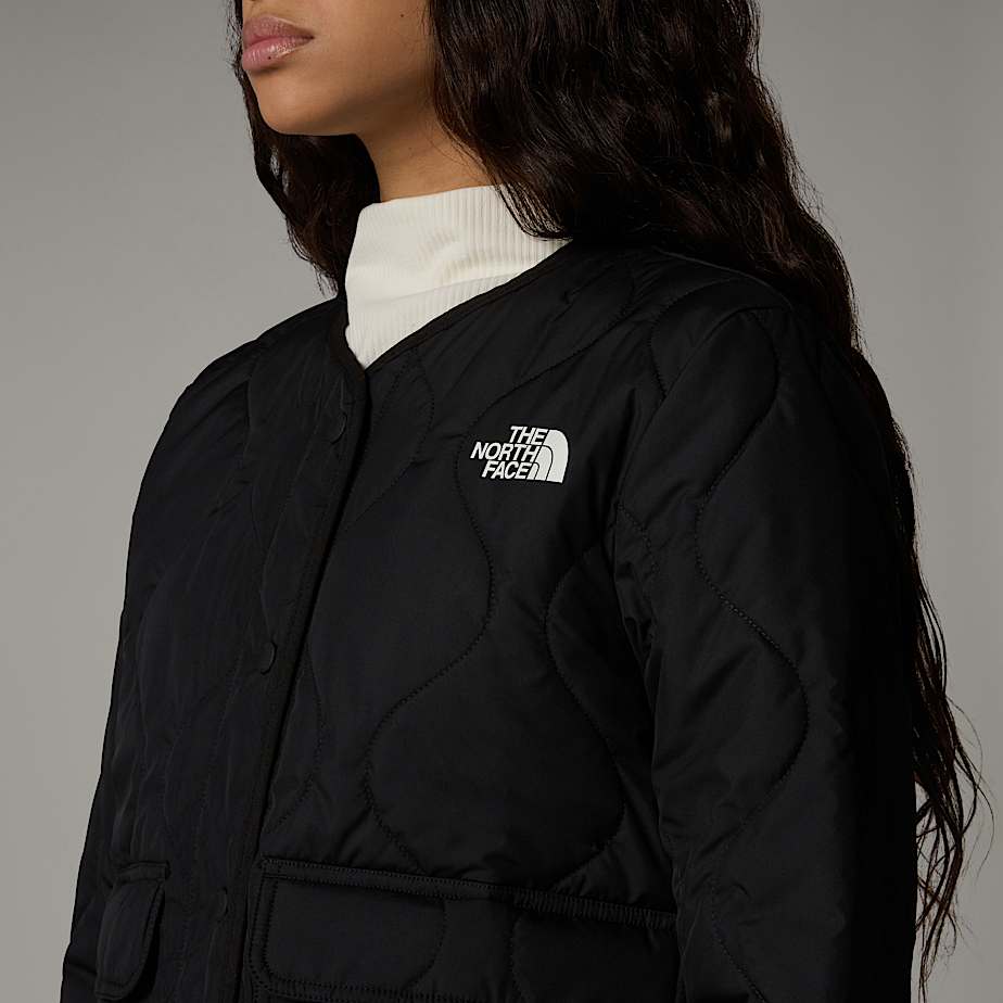 The North Face Ampato Quilted Jackor Dam Svarta | NF0A40L1G