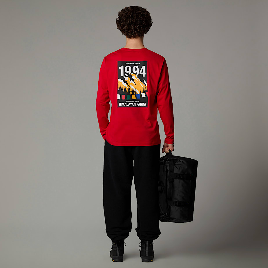 The North Face Anniversary Long-Sleeve T-shirt Herr Röda | NF0A82F1V