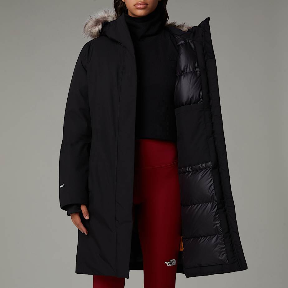 The North Face Arctic Parka Dam Svarta | NF0A04K9D