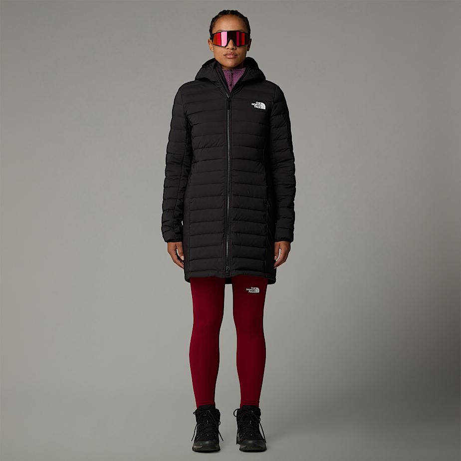 The North Face Belleview Stretch Down Parka Dam Svarta | NF0A57P1W