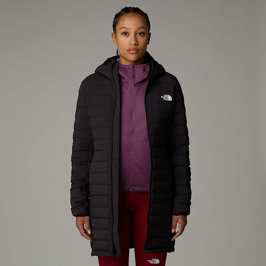 The North Face Belleview Stretch Down Parka Dam Svarta | NF0A57P1W