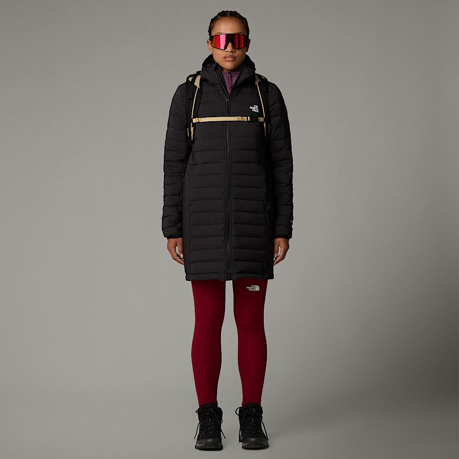The North Face Belleview Stretch Down Parka Dam Svarta | NF0A57P1W