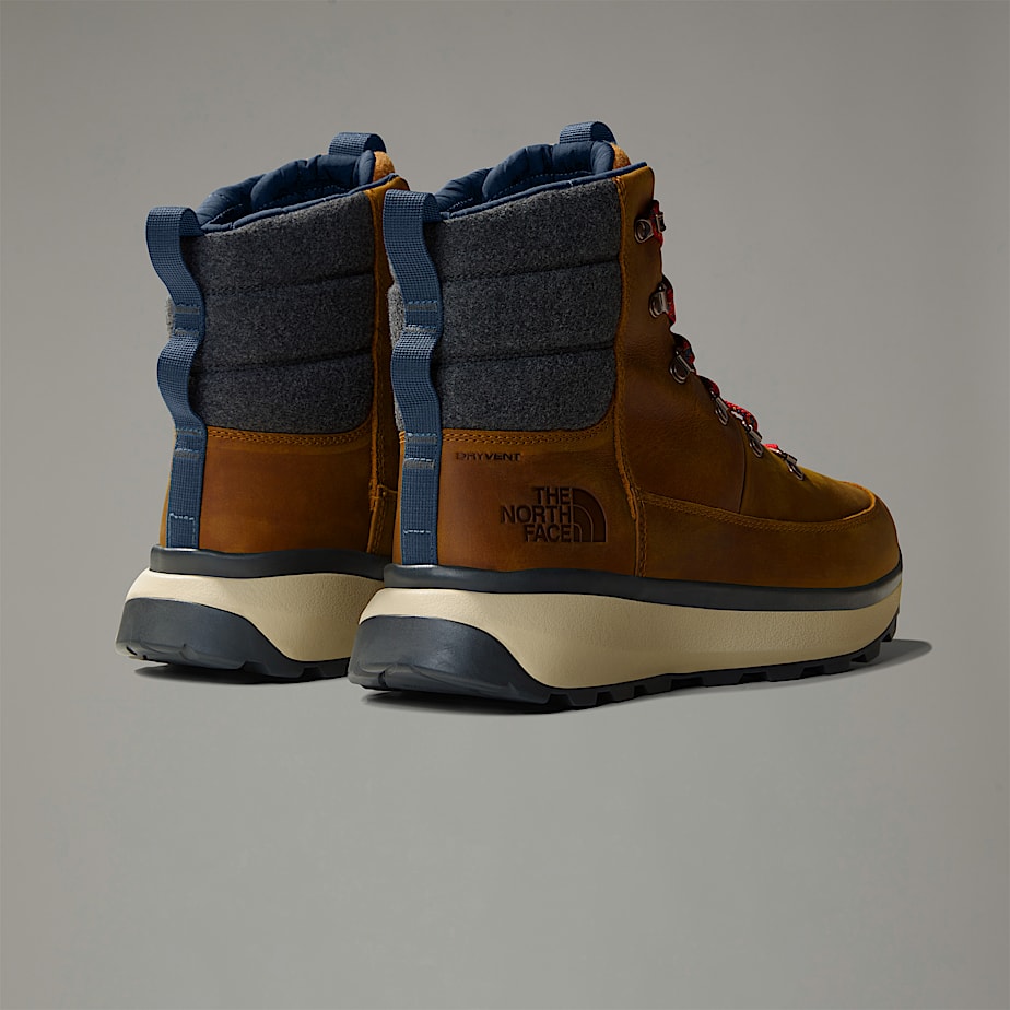The North Face Bergen Leather Waterproof Snörkängor Herr Bruna | NF0A62A9P