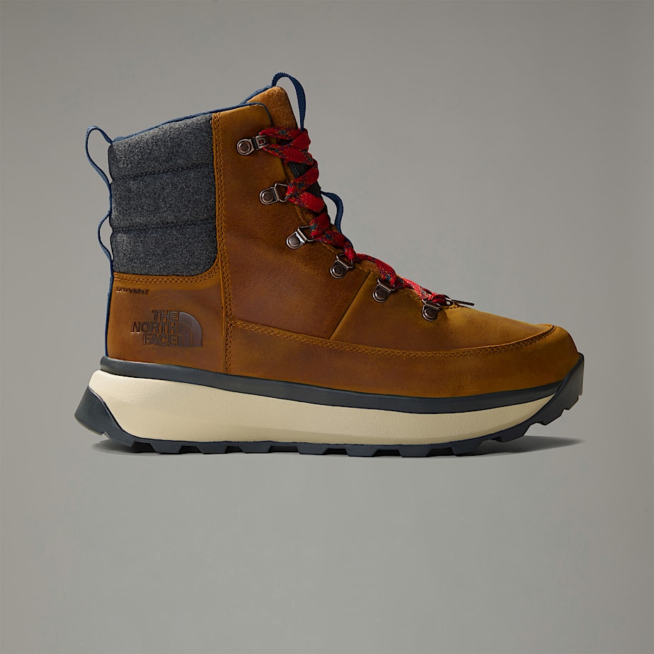 The North Face Bergen Leather Waterproof Snörkängor Herr Bruna | NF0A62A9P