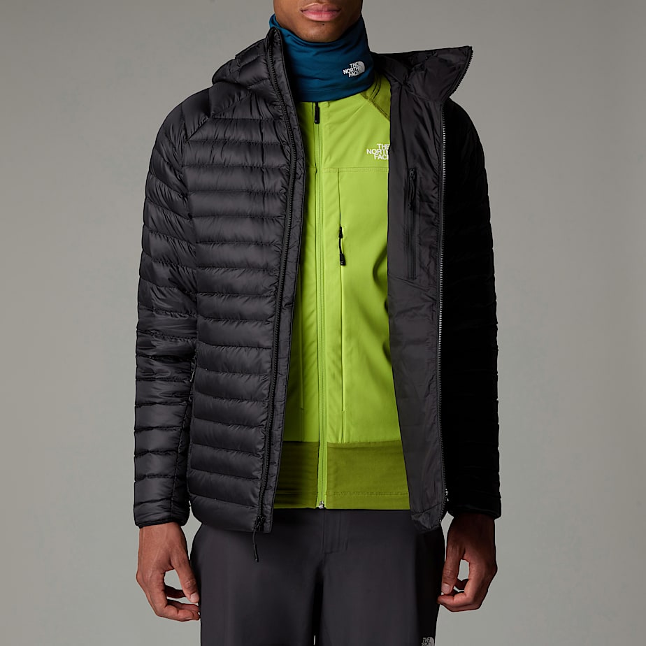 The North Face Bettaforca Hooded Dunjackor Herr Svarta | NF0A77D8V