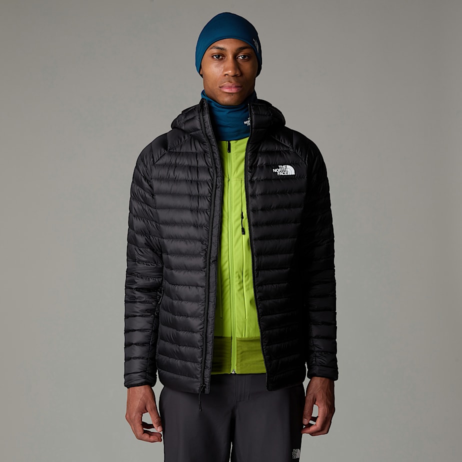 The North Face Bettaforca Hooded Dunjackor Herr Svarta | NF0A77D8V