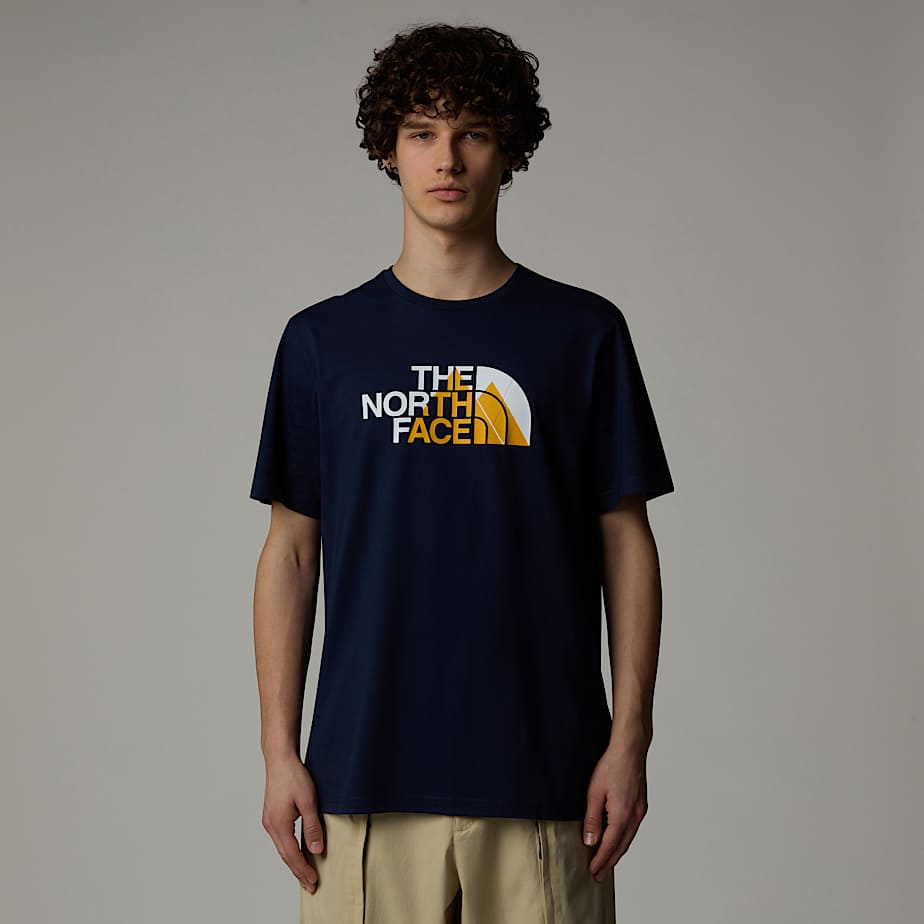 The North Face Biner Graphic 1 T-shirt Herr Marinblå | NF0A16B1D