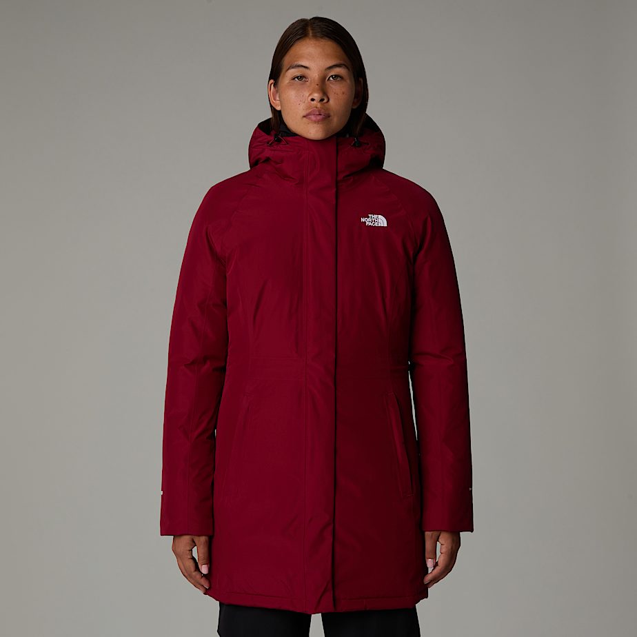 The North Face Brooklyn Parka Dam Röda | NF0A63A8S