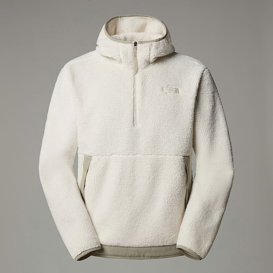 The North Face Campshire Fleece Hoodie Herr Vita | NF0A02F2S
