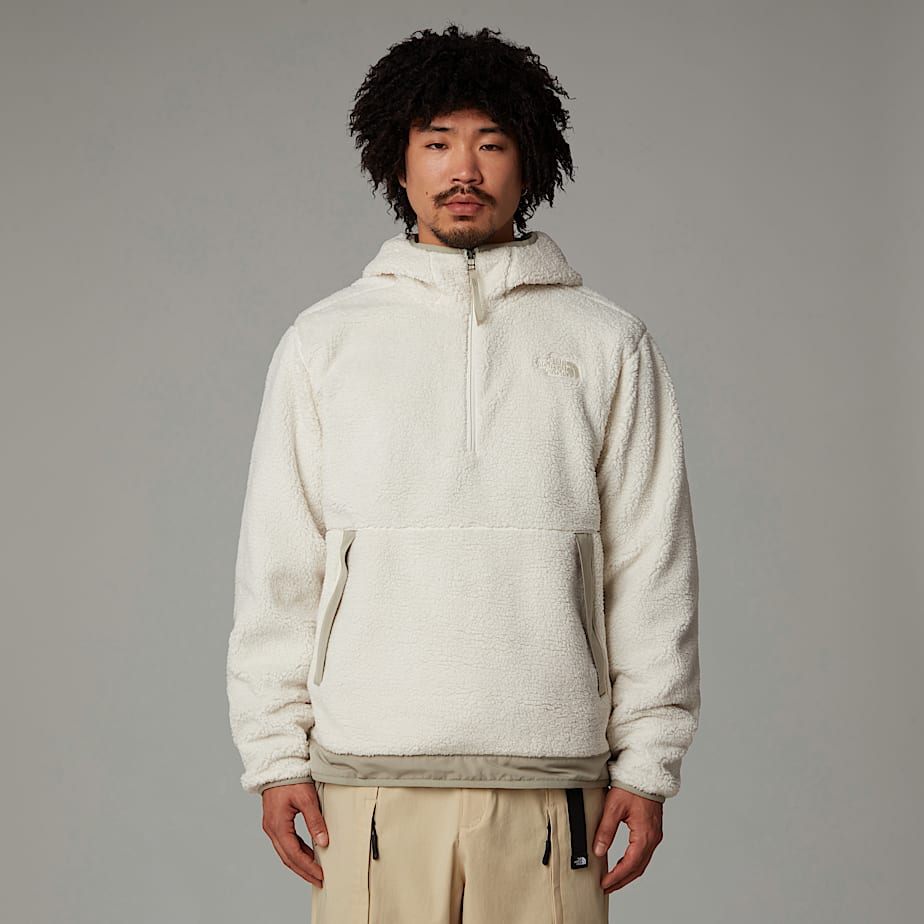 The North Face Campshire Fleece Hoodie Herr Vita | NF0A02F2S