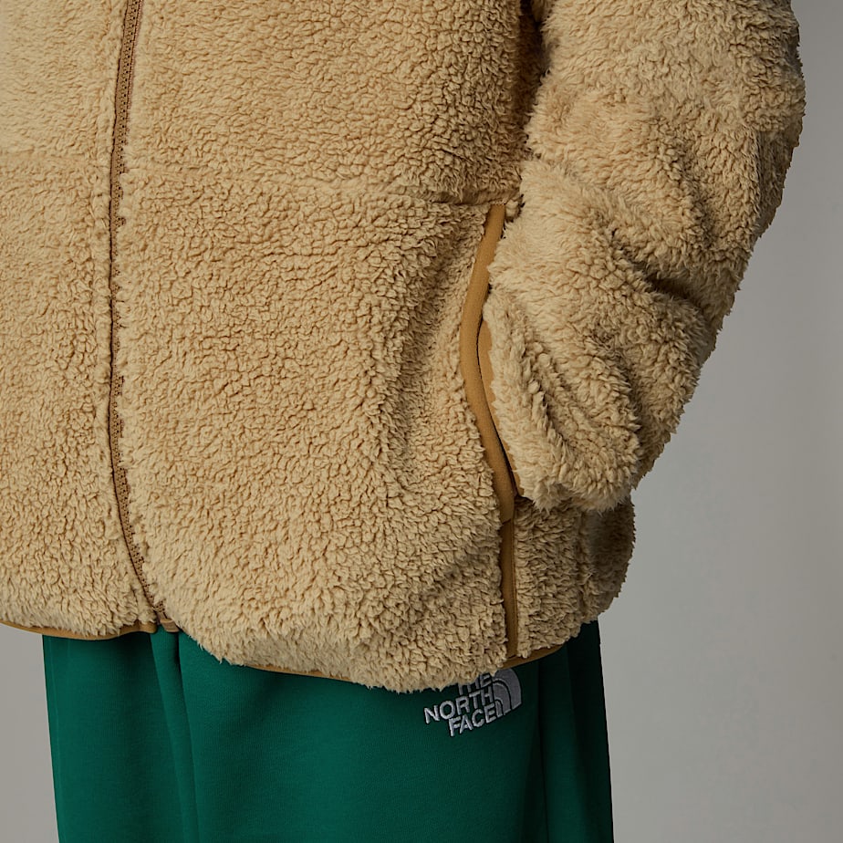 The North Face Campshire Full-Zip Hoodie Barn Khaki | NF0A61J6A
