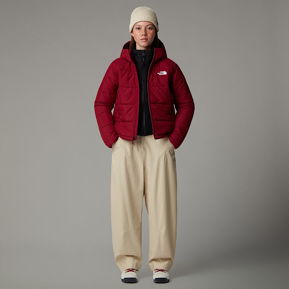 The North Face Circular Synthetic Hooded Jackor Dam Röda | NF0A49O6W