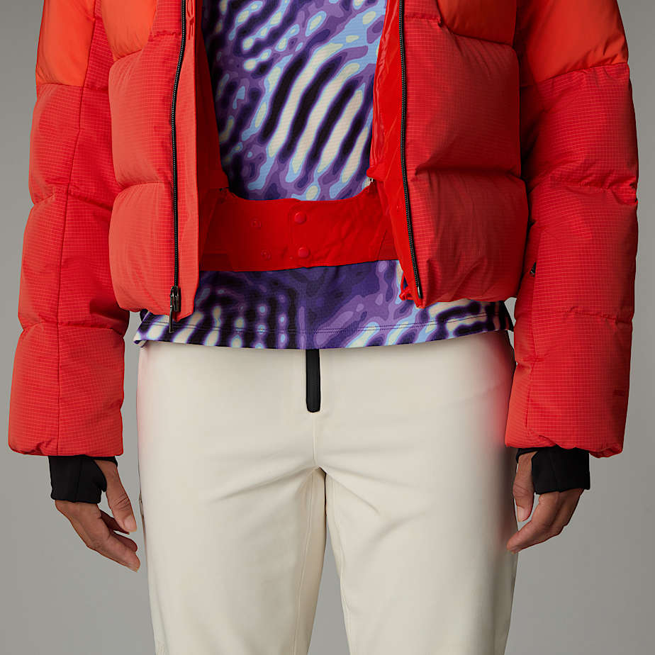 The North Face Cold Spell Cropped Dunjackor Dam Röda | NF0A70P2H