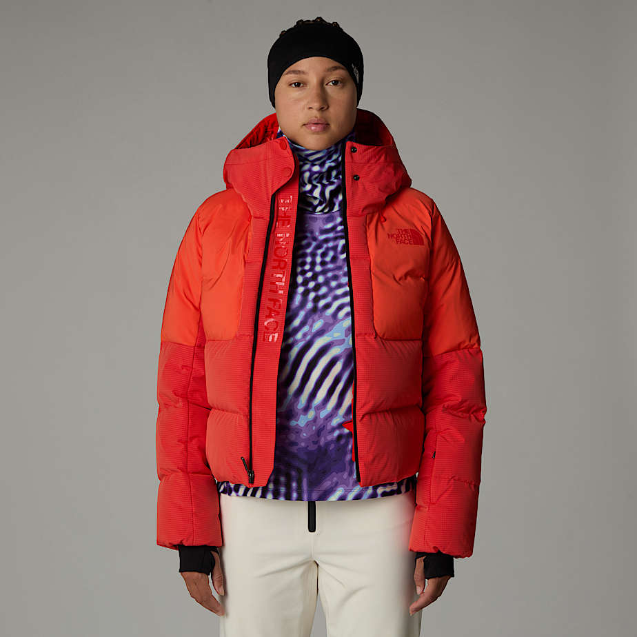 The North Face Cold Spell Cropped Dunjackor Dam Röda | NF0A70P2H