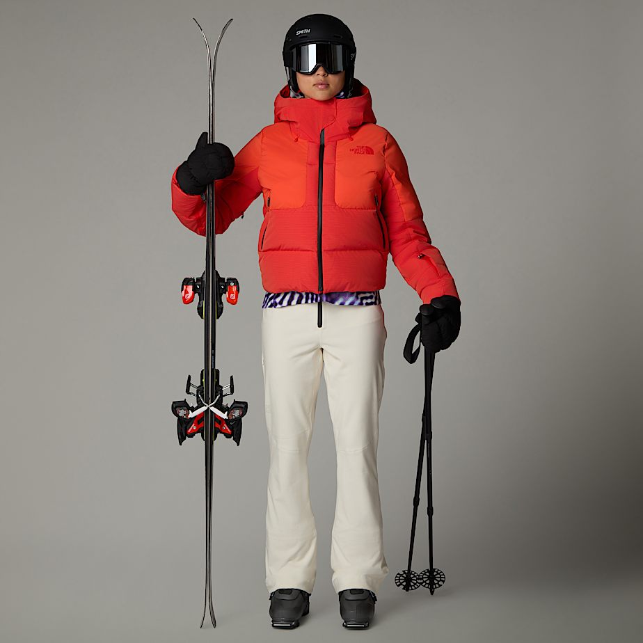 The North Face Cold Spell Cropped Dunjackor Dam Röda | NF0A70P2H