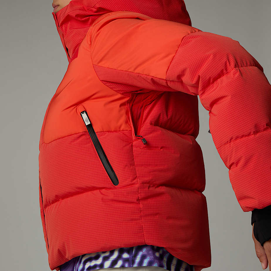 The North Face Cold Spell Cropped Dunjackor Dam Röda | NF0A70P2H