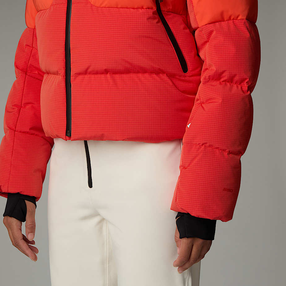 The North Face Cold Spell Cropped Dunjackor Dam Röda | NF0A70P2H