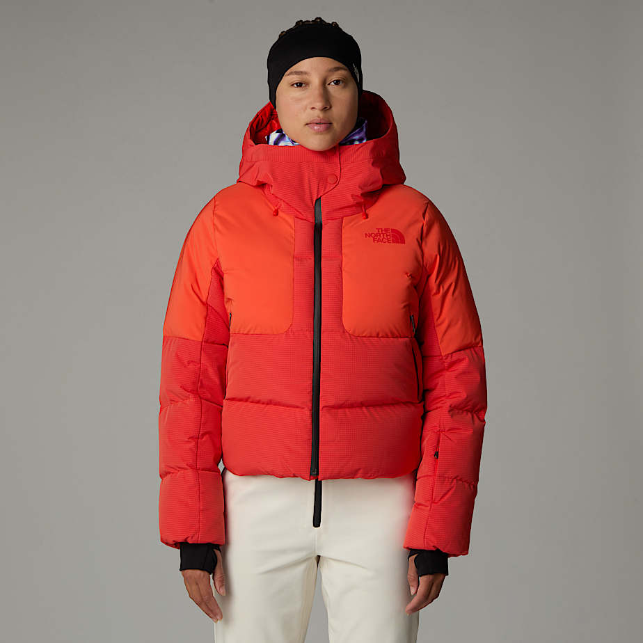 The North Face Cold Spell Cropped Dunjackor Dam Röda | NF0A70P2H