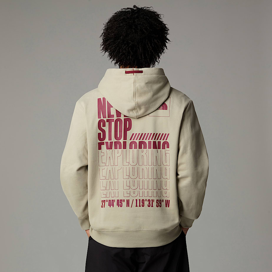The North Face Coordinates Hoodie Herr Grå | NF0A61D4N