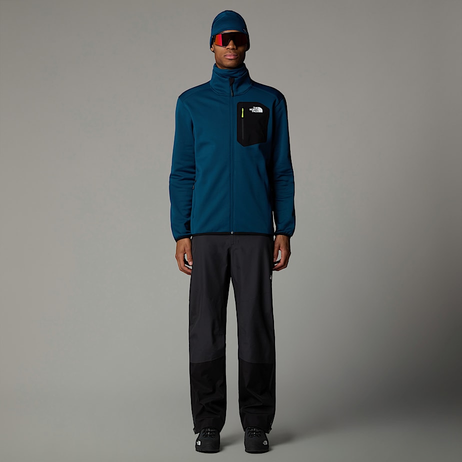 The North Face Crest Full-Zip Fleecejackor Herr Marinblå | NF0A34V9O
