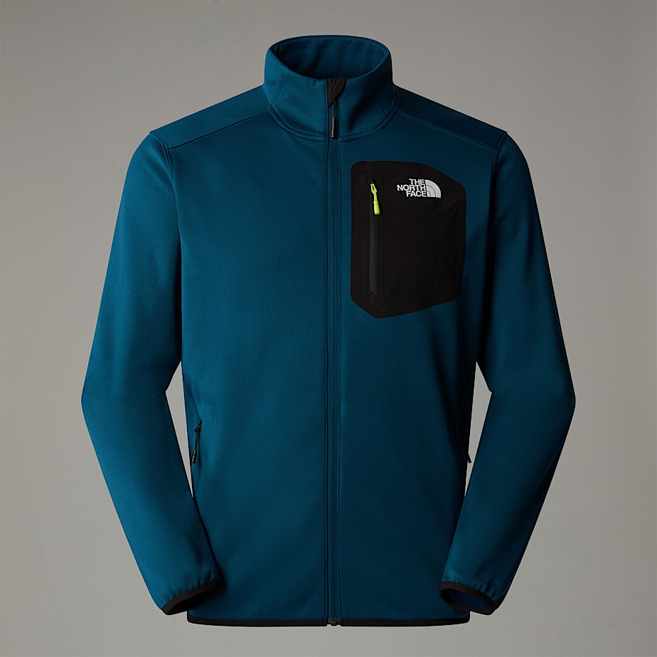 The North Face Crest Full-Zip Fleecejackor Herr Marinblå | NF0A34V9O