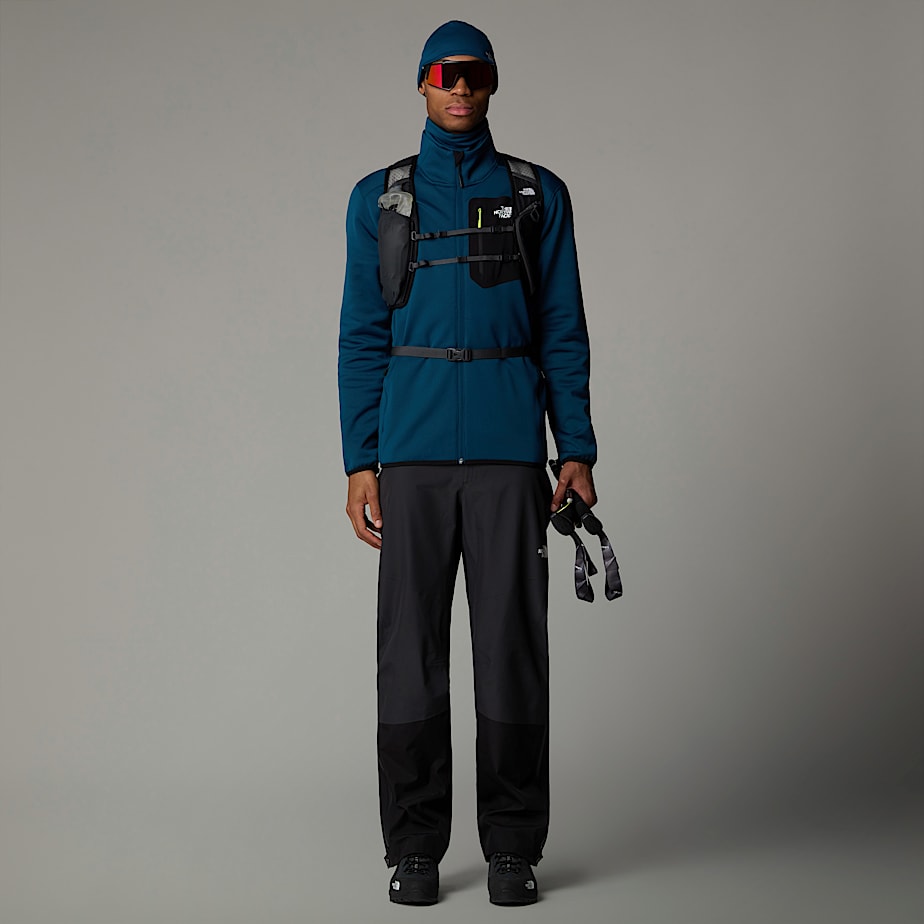 The North Face Crest Full-Zip Fleecejackor Herr Marinblå | NF0A34V9O