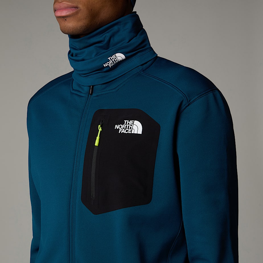 The North Face Crest Full-Zip Fleecejackor Herr Marinblå | NF0A34V9O