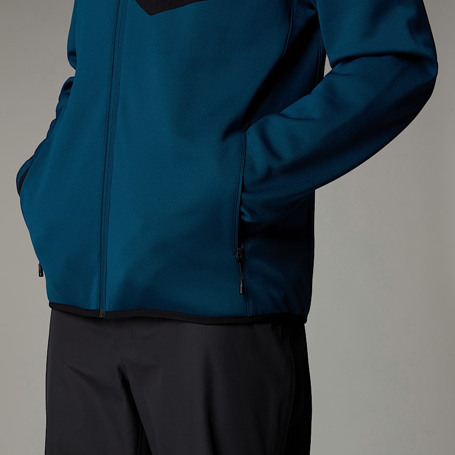 The North Face Crest Full-Zip Fleecejackor Herr Marinblå | NF0A34V9O