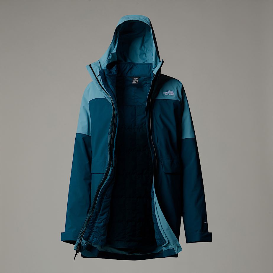 The North Face DryVent™ Mono Triclimate 3-in-1 Parka Dam Blå | NF0A66S8S