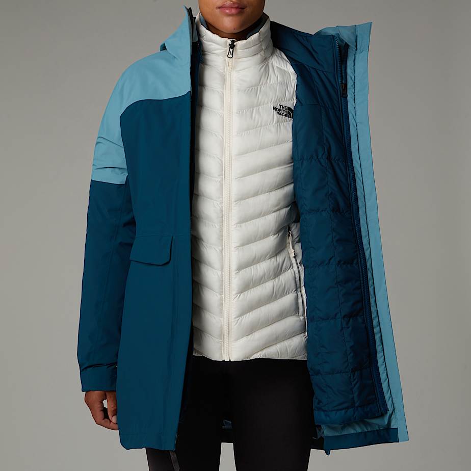 The North Face DryVent™ Mono Triclimate 3-in-1 Parka Dam Blå | NF0A66S8S
