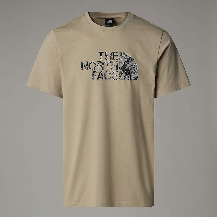 The North Face Easy Graphic T-shirt Herr Beige | NF0A30P4X