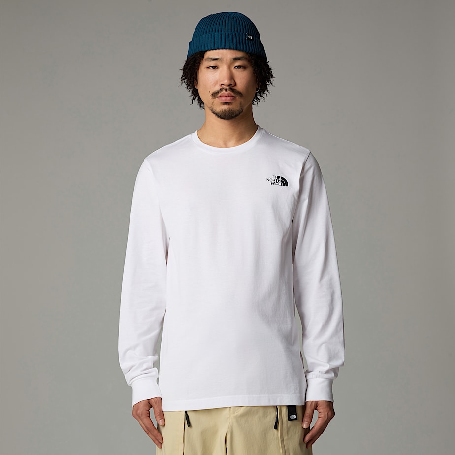 The North Face Easy Long-Sleeve T-shirt Herr Vita | NF0A20M7S