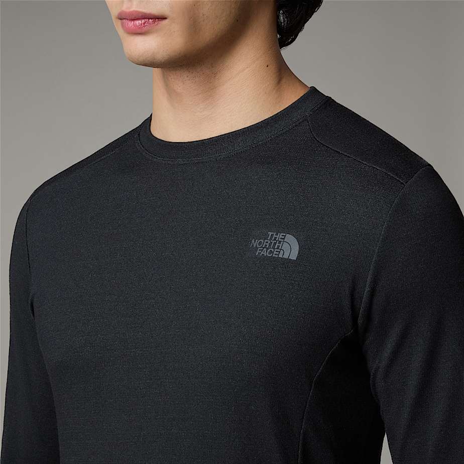 The North Face Easy Long-Sleeve Underställströja Herr Svarta | NF0A76I6T