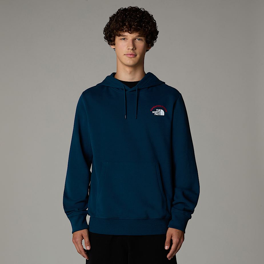 The North Face Expedition System Graphic Hoodie Herr Marinblå | NF0A78C7S