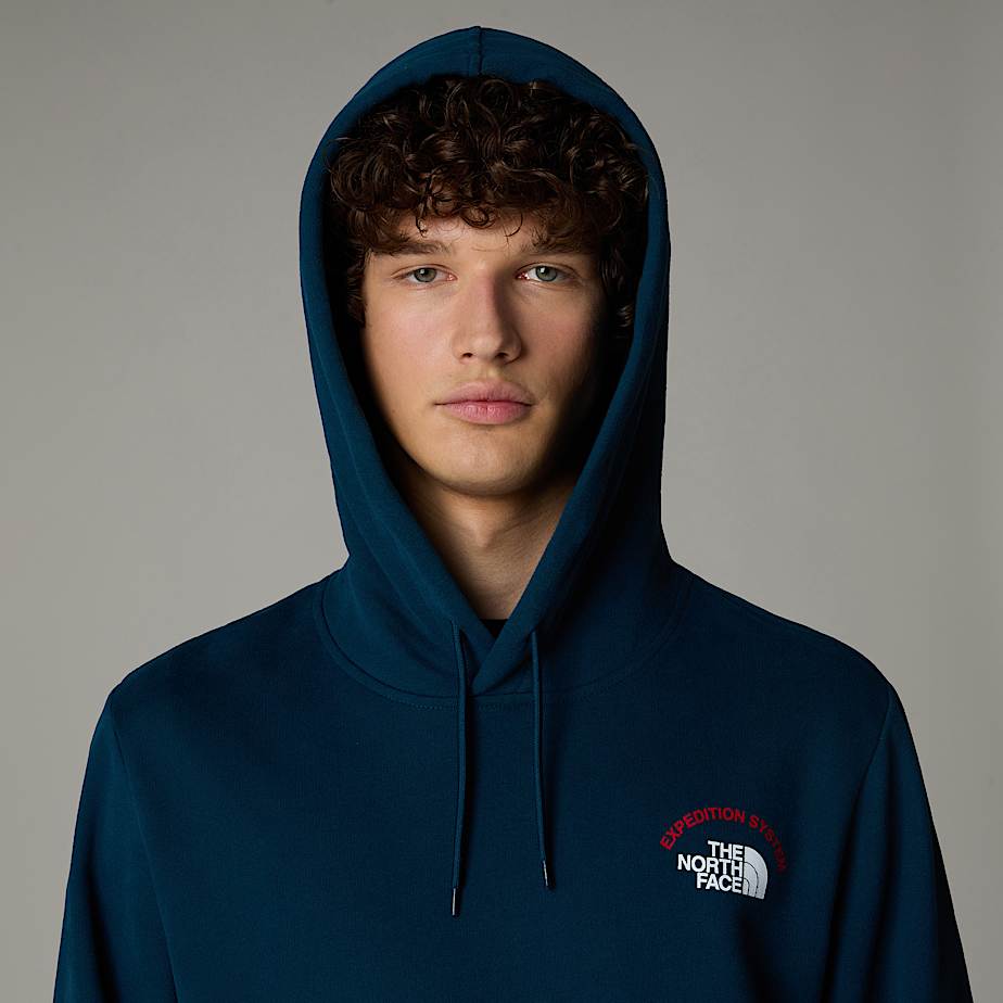 The North Face Expedition System Graphic Hoodie Herr Marinblå | NF0A78C7S