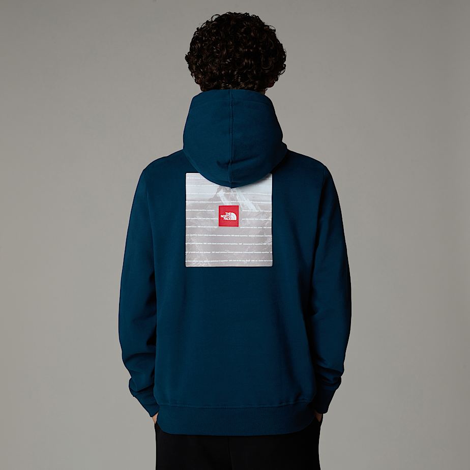 The North Face Expedition System Graphic Hoodie Herr Marinblå | NF0A78C7S