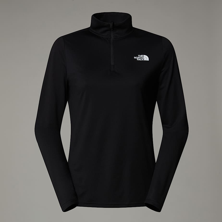 The North Face Flex 1/4 Zip Graphic Long-Sleeve T-shirt Dam Svarta | NF0A20Q5F