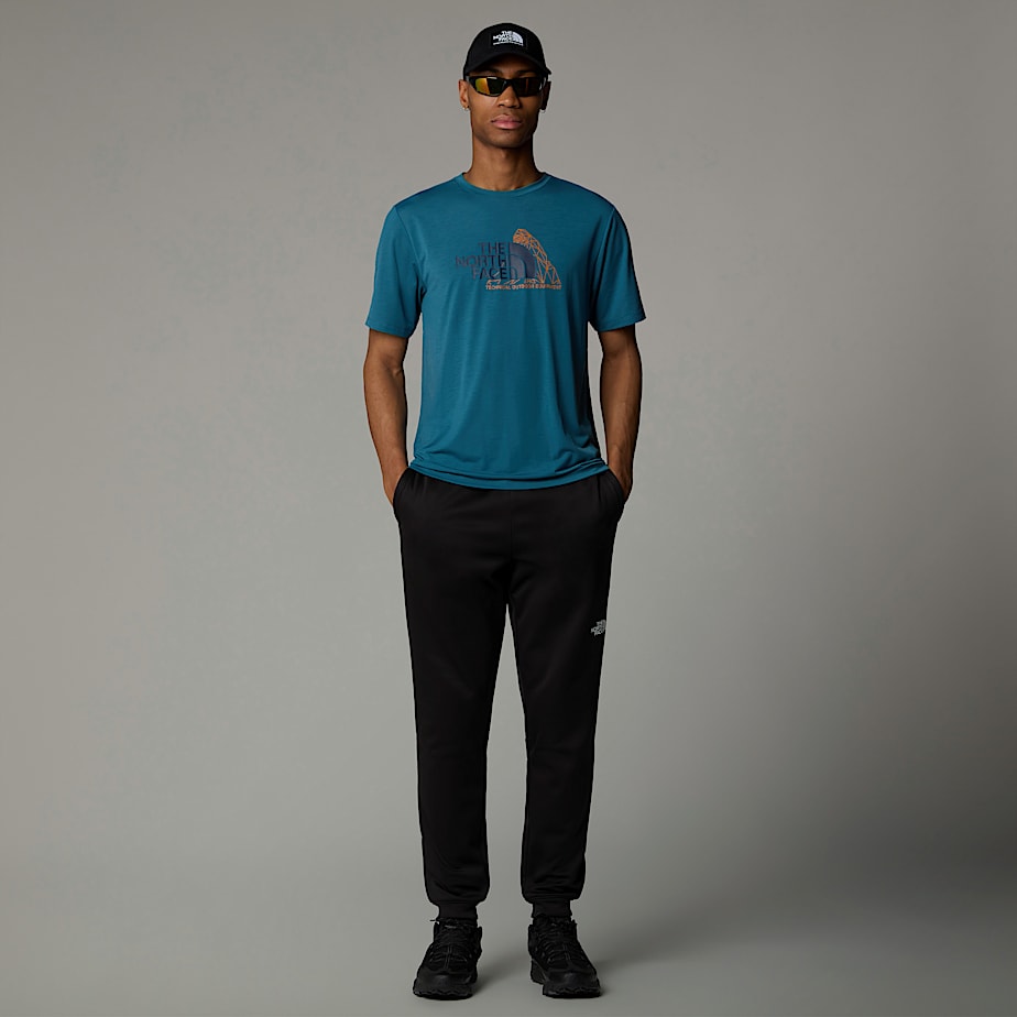 The North Face Foundation Mountain T-shirt Herr Blå | NF0A41K7T